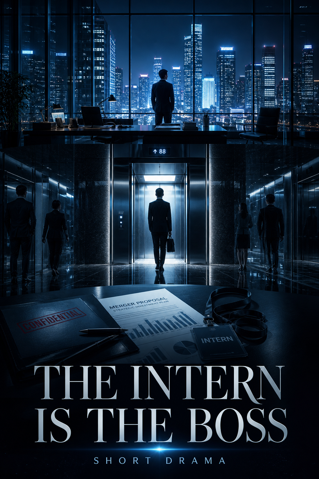 The Intern is the Boss short drama poster